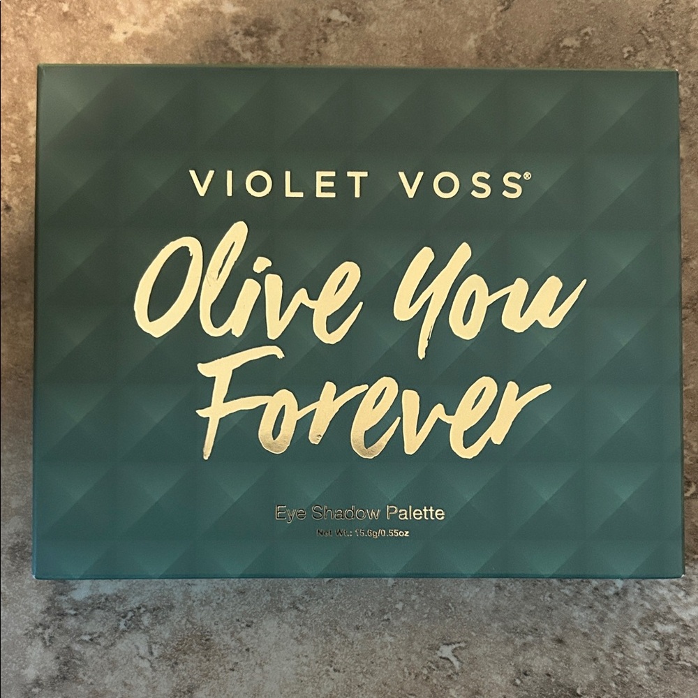 Violet Voss Olive You Forever Eye Shadow Palette in Teal